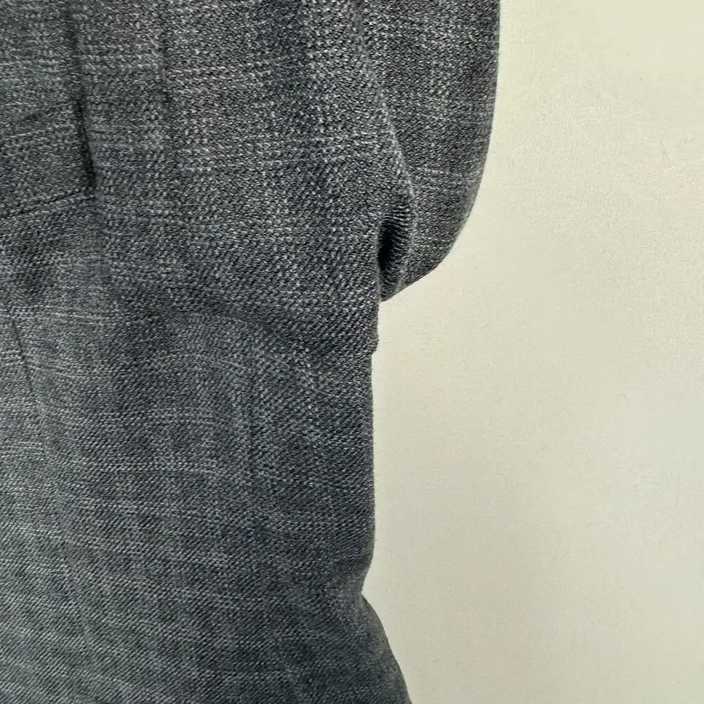 Ralph Ralph‎ Lauren Gray Plaid 100% Wool Lined Single Breasted Lined Blazer 40S